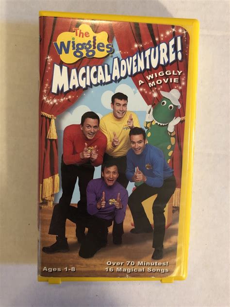 The Wiggles Magical Adventure A Wiggly Movie Vhs. The Wiggles Magical Adventure A Wiggly Movie / BBC Kids / VHS. 